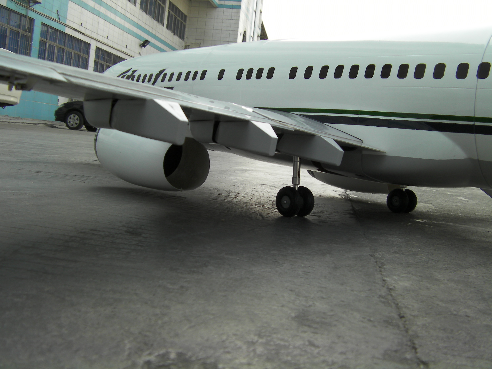 FF-T012 Boeing 737 Alaska Full composite 4.5KG Twins Turbine