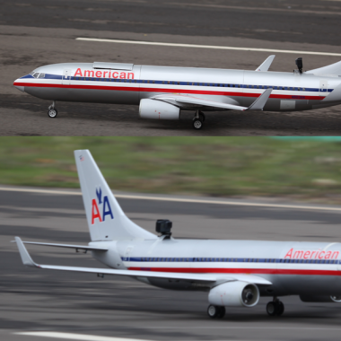 FF-T013 Boeing 737 American Full composite 4.5KG Twins Turbine