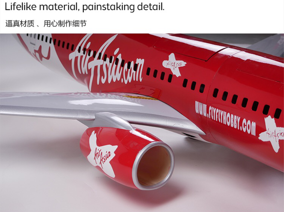 FF-T017 Boeing 737 Air aisa Full composite