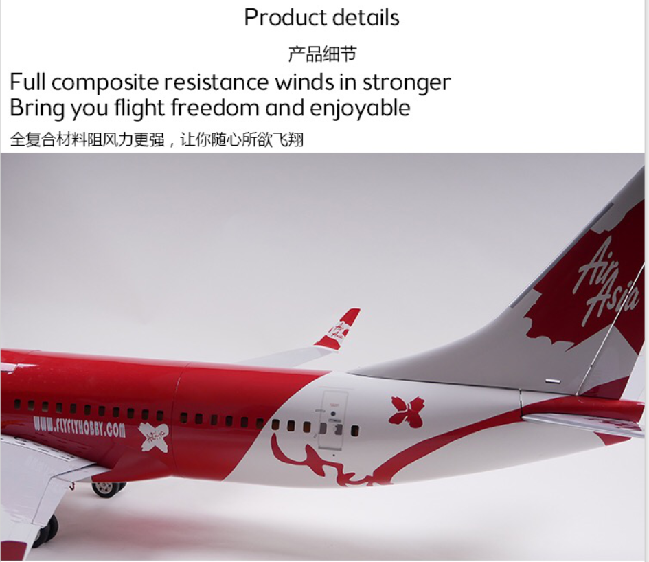 FF-T017 Boeing 737 Air aisa Full composite