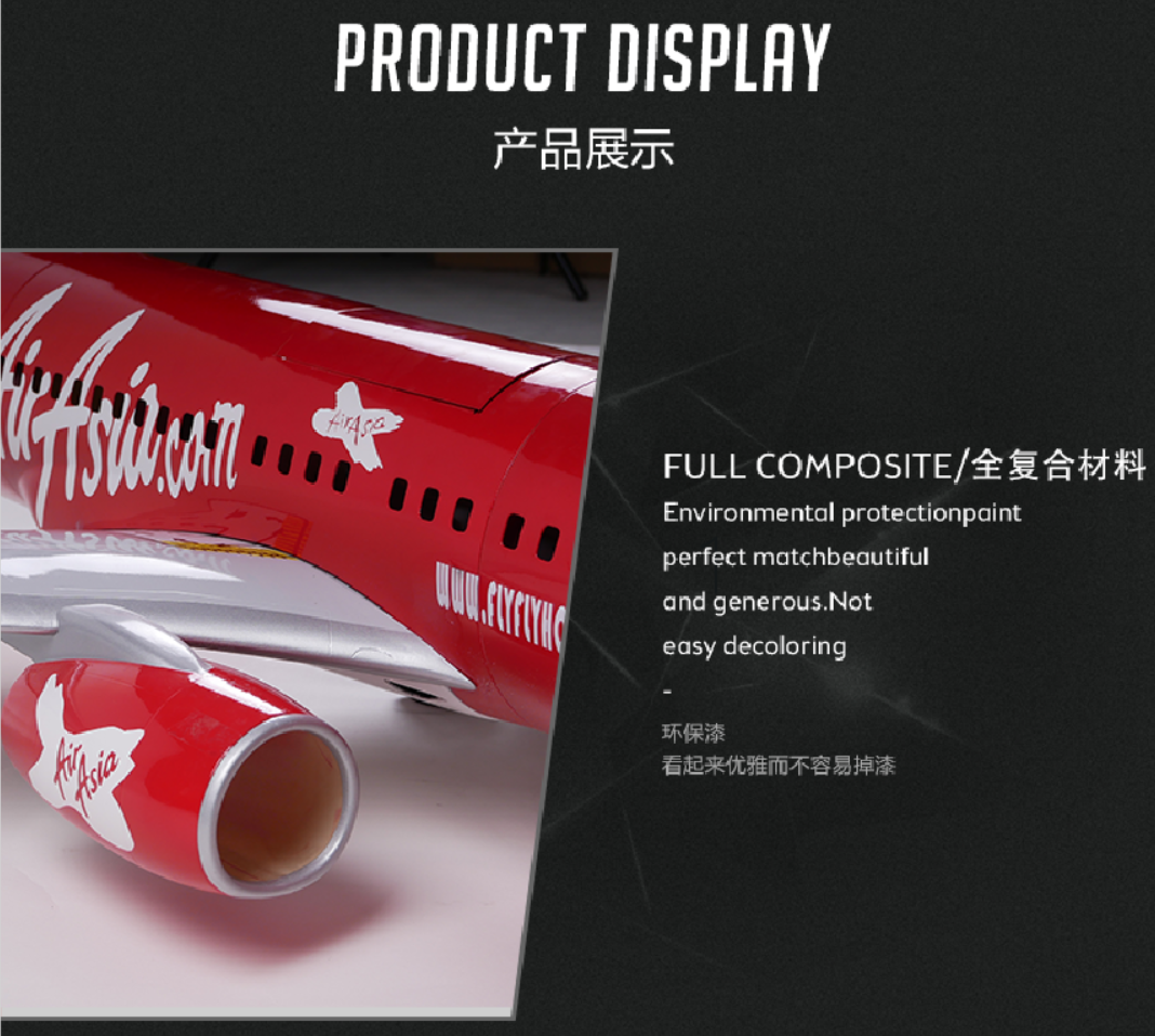 FF-T017 Boeing 737 Air aisa Full composite